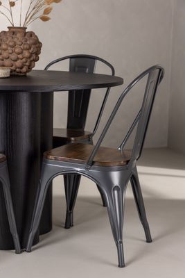 Venture Home Olivia Rund Matgrupp