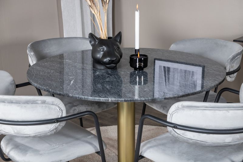 Venture Home Estelle Rund Matgrupp