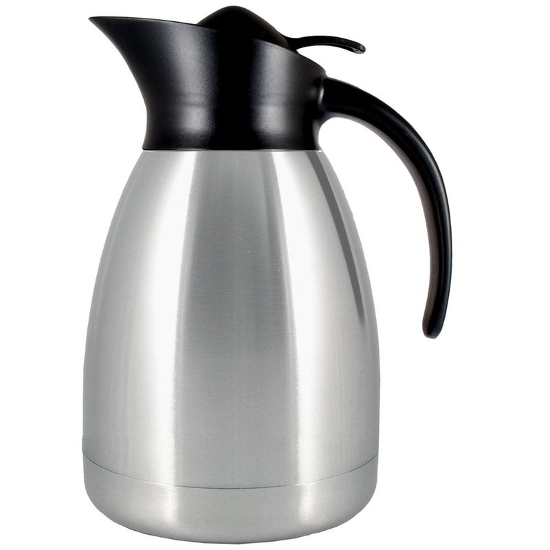 Buffé Ståltermoskanna 1,3l Borstad