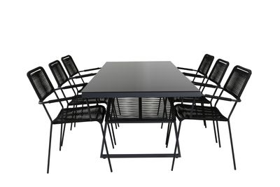 Venture Home Matbordet Dallas & Stolarna Lindos