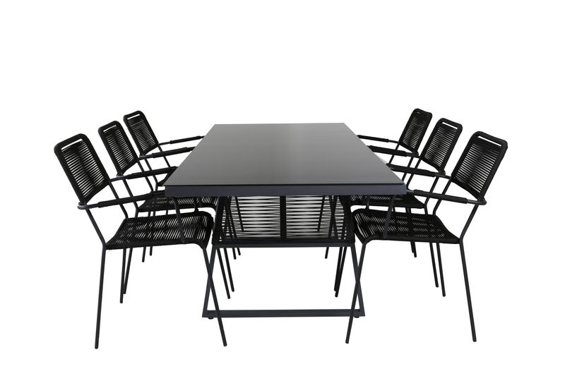 Venture Home Matbordet Dallas & Stolarna Lindos