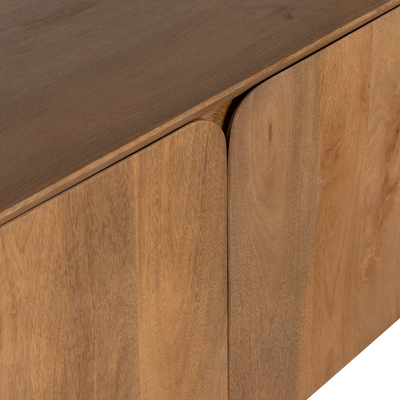 WOOOD Jerre TV-bänk i Mango Natur