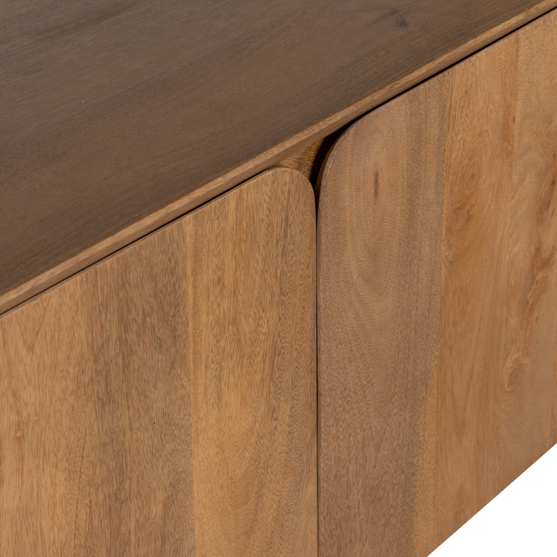 WOOOD Jerre TV-bänk i Mango Natur