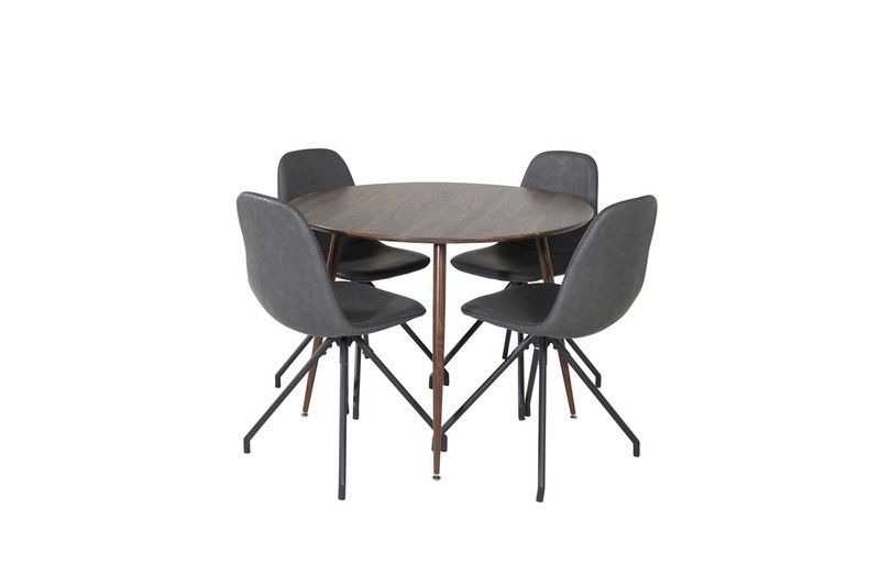 Venture Home Matgrupp Plaza med stolarna Polar