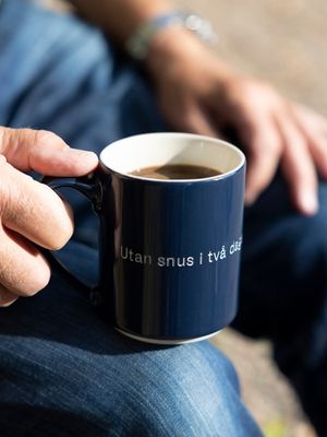 Design House Stockholm Astrid Lindgren mugg "Utan snus i två dagar" Nr. 12