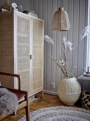 Bloomingville Marikka Skåp, Natur, FSC®Mix, Furu, L85xH150xW40 cm