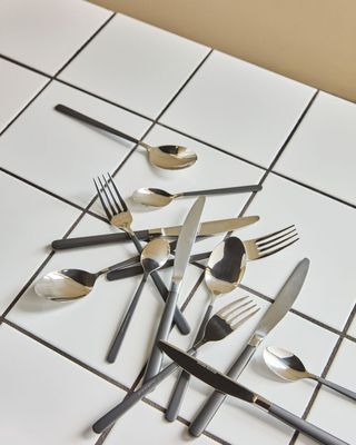 House Doctor Ox Bestickset Svart/Silver