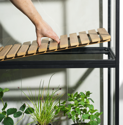 Brafab Grower Greens växtskåp hög svart