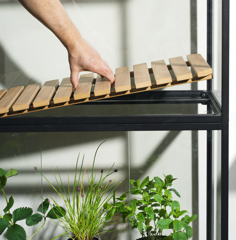 Brafab Grower Greens växtskåp hög svart