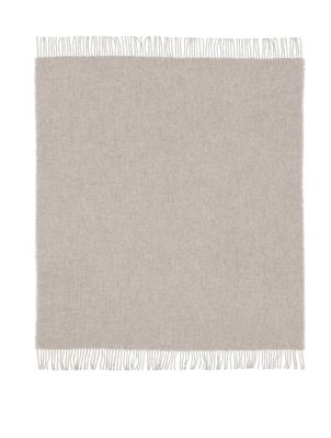Høie Falketind ullpläd barn naturlig beige 100x130 cm