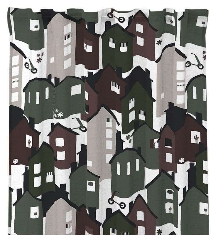Redlunds Village Multilängd Grön 120x250 cm