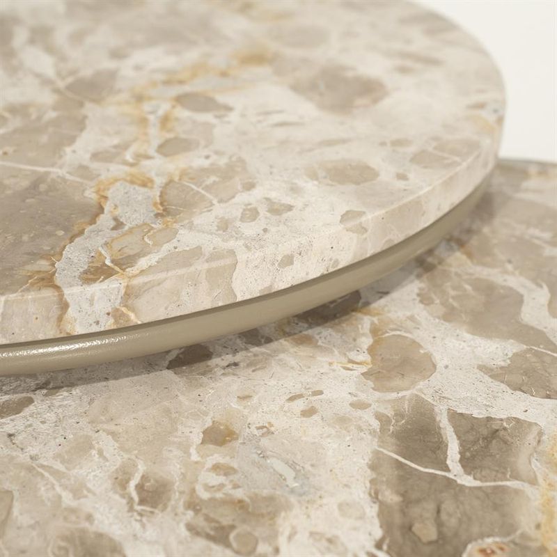 By Boo Alvar Soffbord (set om 2) Beige