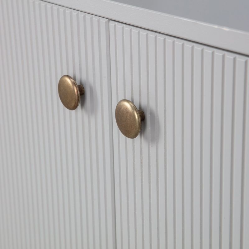 WOOOD Madu TV-bänk i molngrått trä