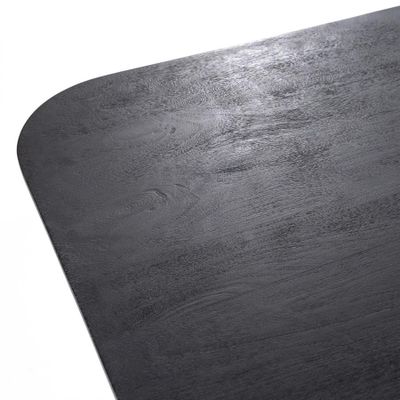 Eleonora Matbord Aron 150x76 - Svart