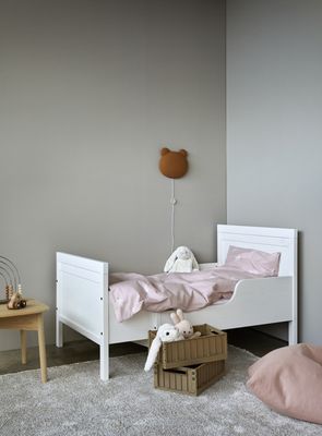 Høie Fina påslakanset barn rosa 100x130 cm 2 delar