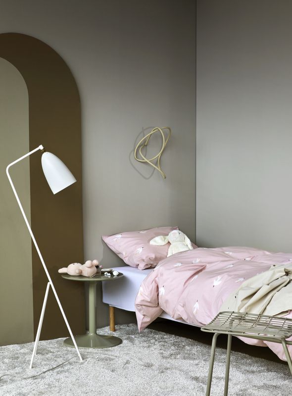 Høie Fina påslakanset barn rosa 100x130 cm 2 delar