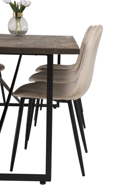 Venture Home Padang Rektangulär Matgrupp