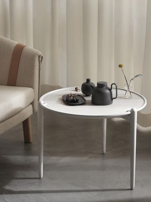 Design House Stockholm Sand Secret Oval Tallrik Svart 20 cm