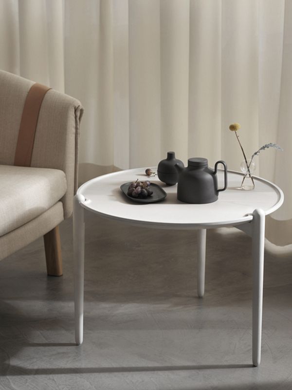 Design House Stockholm Sand Secret Oval Tallrik Svart 20 cm
