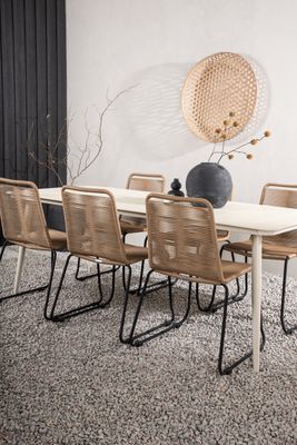 Venture Home Lina Rektangulär Matgrupp