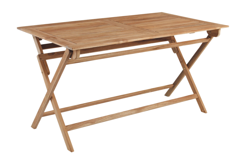 Brafab Turin Matbord 80x140 cm Natur Teak