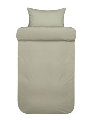 Høie Fryd påslakanset khaki 150x210 cm 2 delar