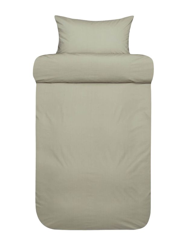 Høie Fryd påslakanset khaki 150x210 cm 2 delar