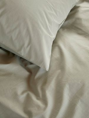 Høie Fryd påslakanset khaki 150x210 cm 2 delar