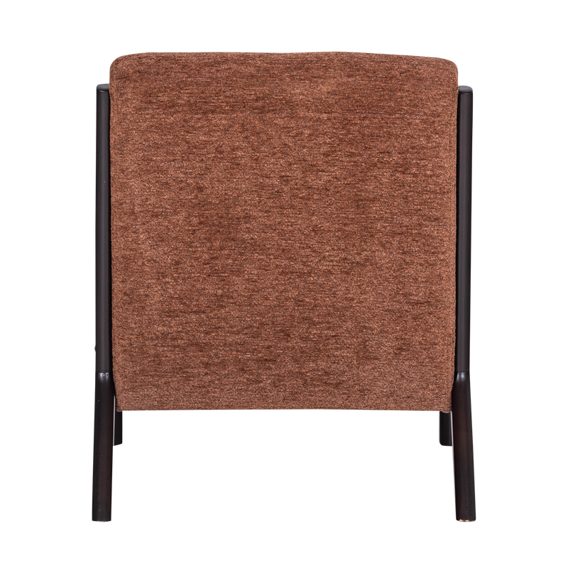 WOOOD Mark Fåtölj Chenille Brun