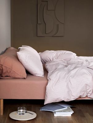 Høie Frøya örngott varm rosa 50x150 cm