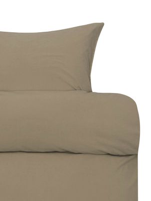 Høie Frøya påslakanset olivgrönt 150x210 cm 2 delar