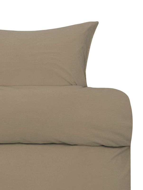 Høie Frøya påslakanset olivgrönt 150x210 cm 2 delar