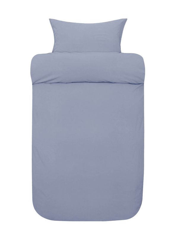 Høie Frøya påslakanset dämpad denimblå 150x210 cm 2 delar