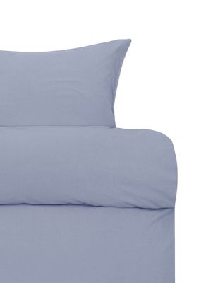 Høie Frøya påslakanset dämpad denimblå 150x210 cm 2 delar