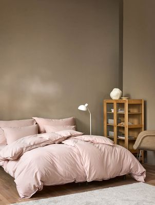 Høie Frøya påslakanset dämpad rosa 150x210 cm 2 delar