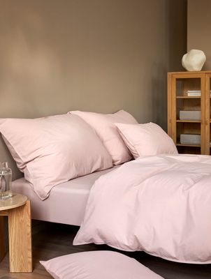 Høie Frøya påslakanset dämpad rosa 150x210 cm 2 delar