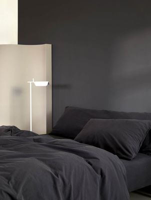 Høie Frøya påslakanset dämpad svart 150x210 cm 2 delar