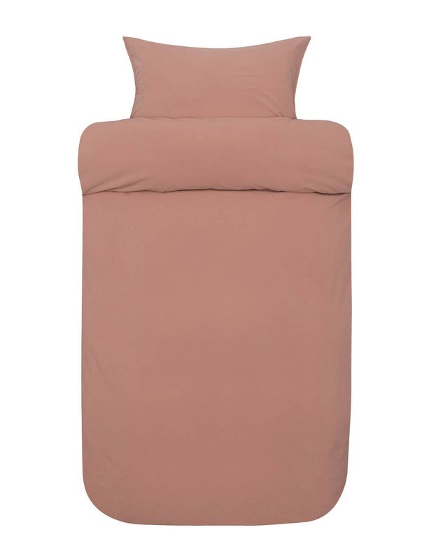 Høie Frøya påslakanset varm rosa 150x210 cm 2 delar
