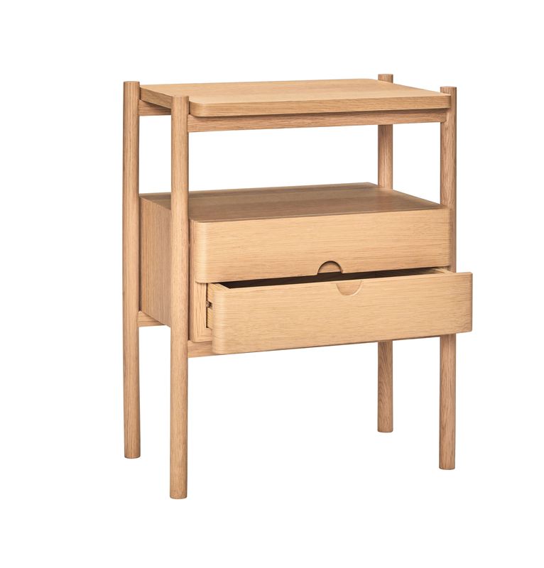 Hübsch Appeal sängbord naturell 45 x 31 x H59 cm