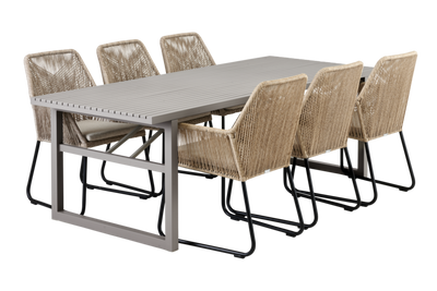 Brafab Vevi Matbord 95x230 cm Khaki