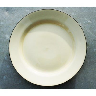 Gustavsberg NATUR Plommongul, Tallrik 22 cm m bräm