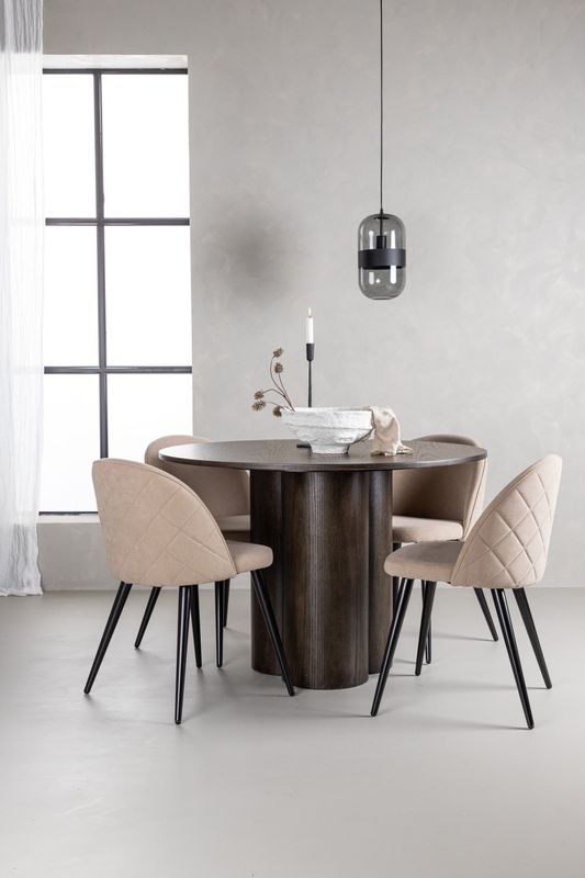 Venture Home Olivia Rund Matgrupp