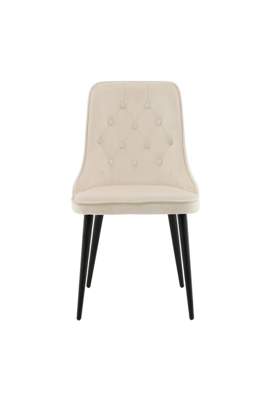 Venture Home Velvet Deluxe Matstol 2-pack