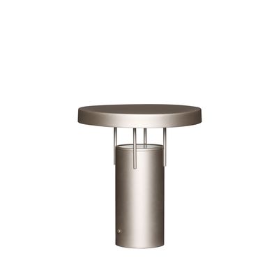 Hübsch BringMe Bärbar Lampa i Metallisk Sand