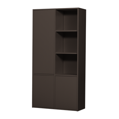 WOOOD Merel Förvaringsskåp i Furu, Mellanbrun