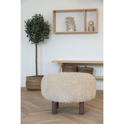 House Nordic Inverness Pouf 50x36 cm