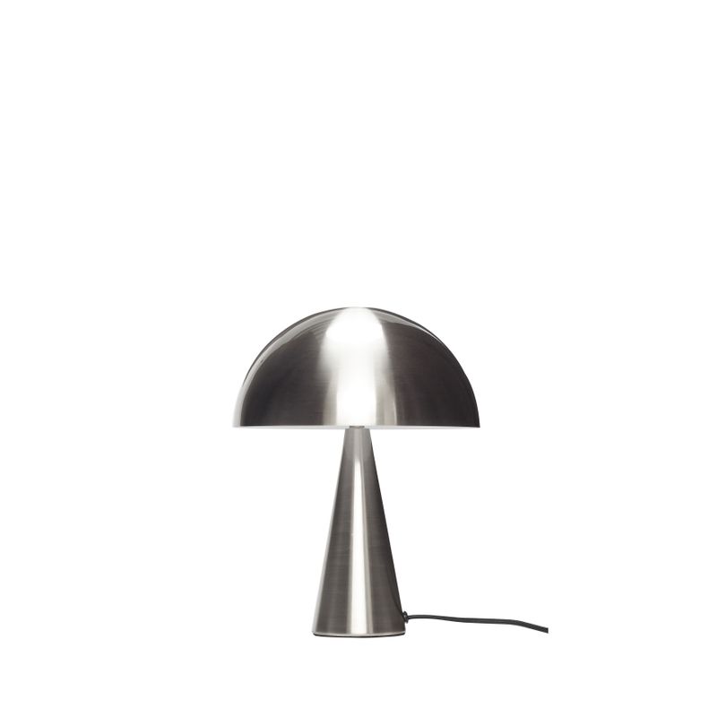 Hübsch Mush Bordslampa Mini Nickel