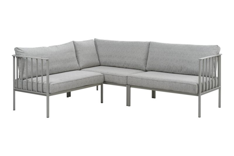 Brafab Upper Soffgrupp Vänster Light Grey / Digi Grey