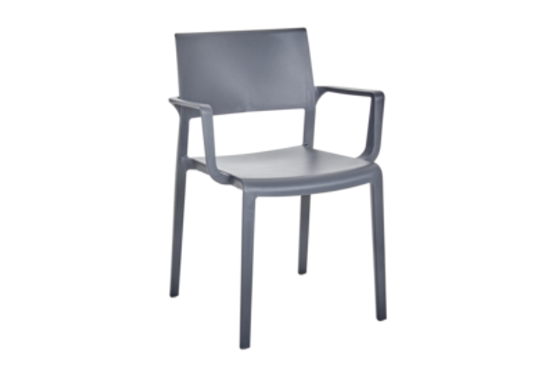 Brafab Lilibet Karmstol Grey