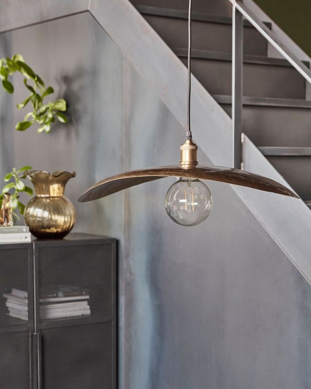 House Doctor Hatt Lampskärm i Antik Mässing